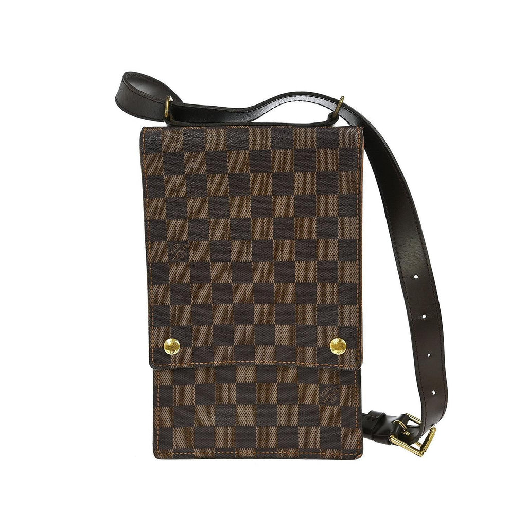 Louis Vuitton - Borsa a spalla Portobello Messenger in tela - Marrone