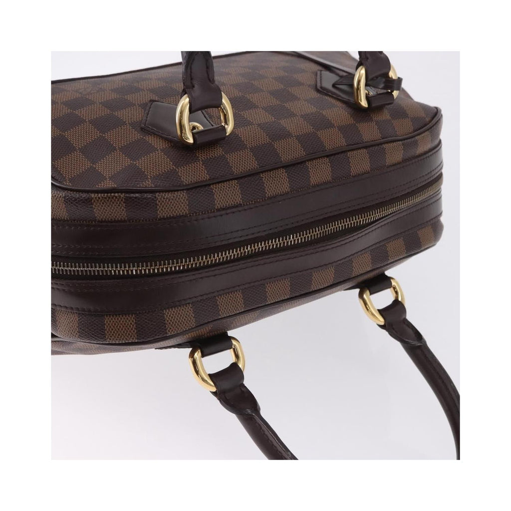 Sac À Main Louis Vuitton Duomo Boston Toile - Marron
