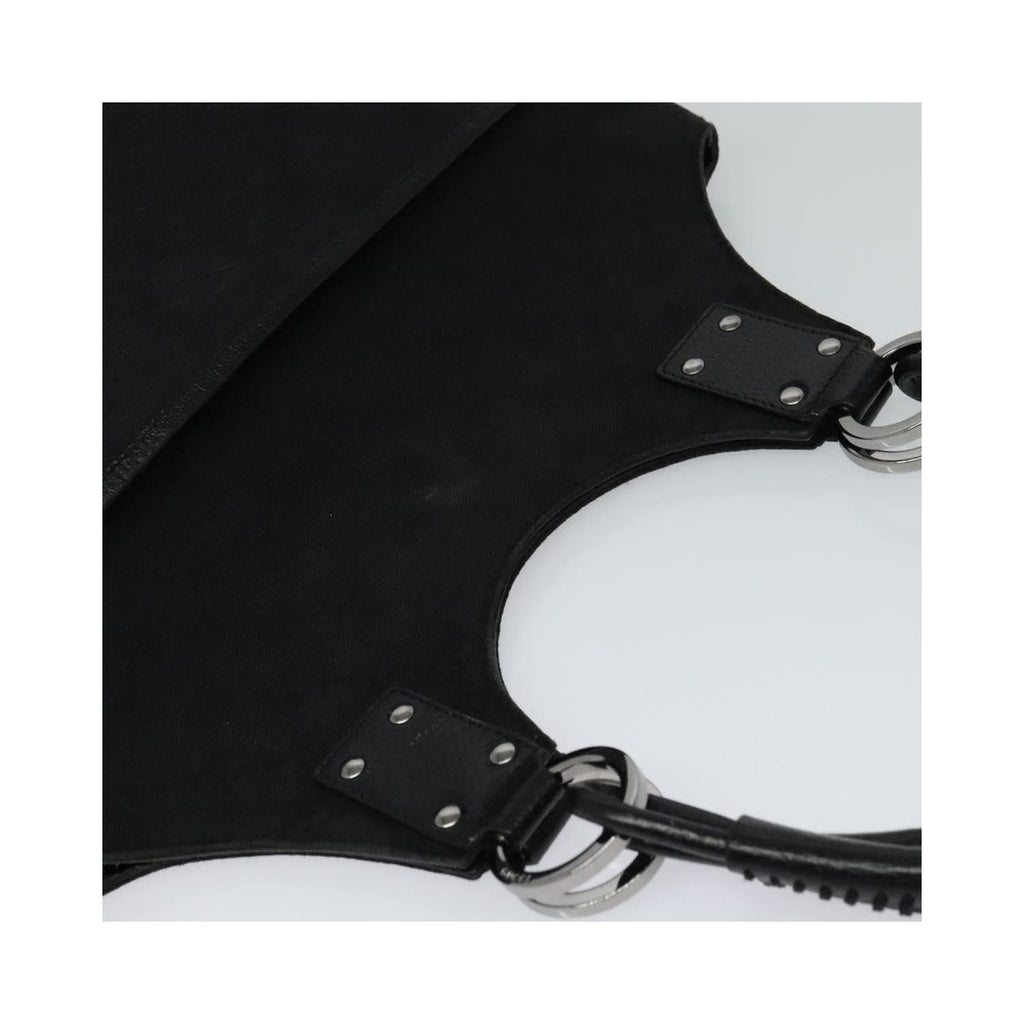 Sac Porté Épaule Gucci Gg Canvas Toile - Noir