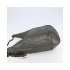 Sac Porté Épaule Gucci Soho Chain Hobo Medium Cuir - Argent