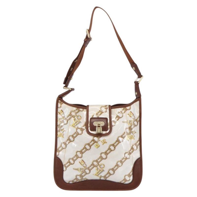 Louis Vuitton Charms Musette Handbag PVC Over Printed Silk Product Image
