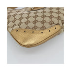Gucci - Vintage Jackie O Chain medium canvas hobo bag - Beige