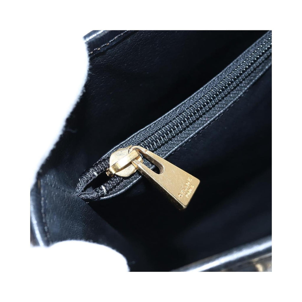 Sac Porté Épaule Celine C Macadam Tote Pvc - Noir