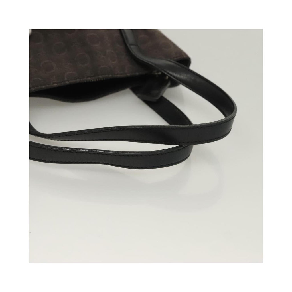Sac À Main Celine C Macadam Handbag Toile - Noir
