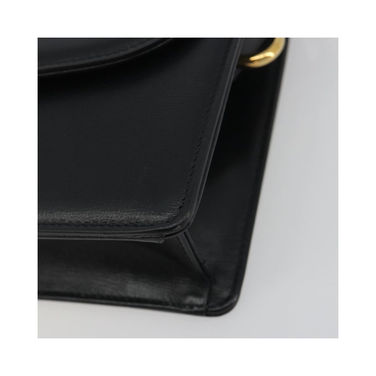 Sac Porté Épaule Gucci Gg Ring Small Cuir - Noir