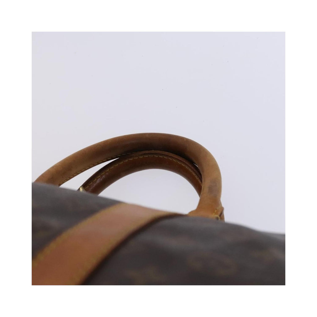 Louis Vuitton Keepall 55 canvas travel bag – brown