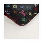 Louis Vuitton - Portamonete Pochette Clés NM in tela - Nero