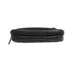 Sac Porté Épaule Chanel Expandable Flap Messenger Large Cuir - Noir