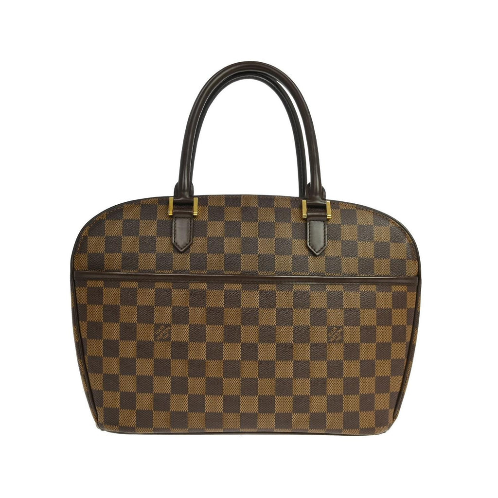 Sac À Main Louis Vuitton Sarria Horizontal Toile - Marron