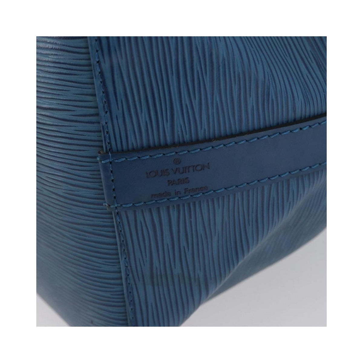 Sac Porté Épaule Louis Vuitton Petit Noe Medium Cuir - Bleu