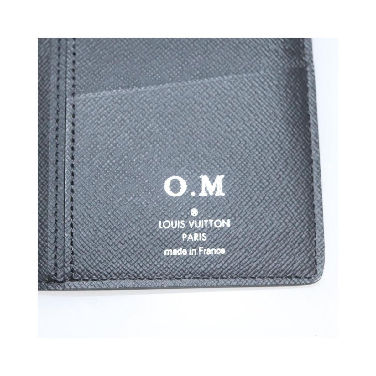 Portefeuille Louis Vuitton Brazza Long Bifold Toile - Gris