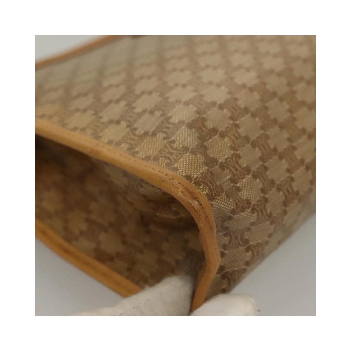 Pochette Celine Macadam Pochette Pvc - Beige