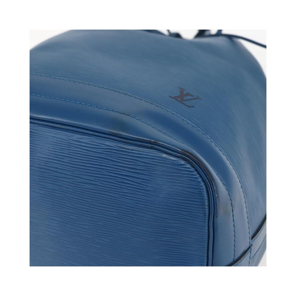 Sac Porté Épaule Louis Vuitton Noe Large Cuir - Bleu