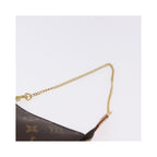 Pochette Louis Vuitton Mini Pochette Accessoires Mini Toile - Marron