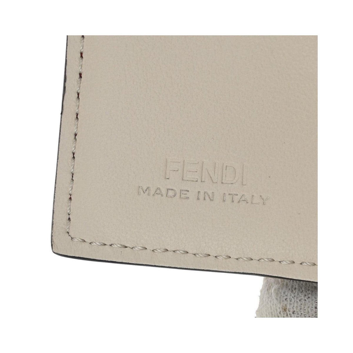 Portefeuille Fendi Peekaboo Long Cuir - Rouge