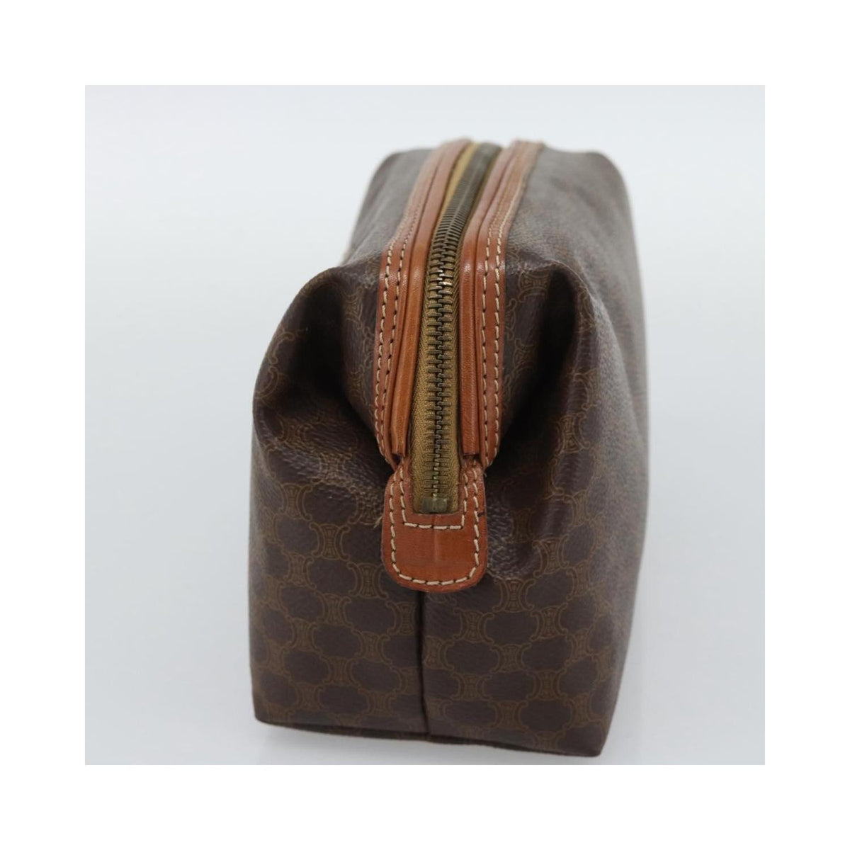 Pochette Celine C Macadam Toile - Marron