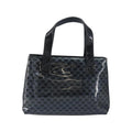 Cabas Celine Vintage Macadam Shopper Tote Plastic - Noir