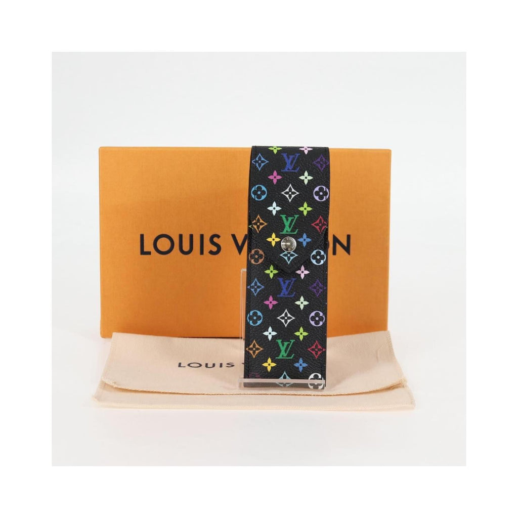 Pochette Louis Vuitton Etui À Stylo Toile - Noir