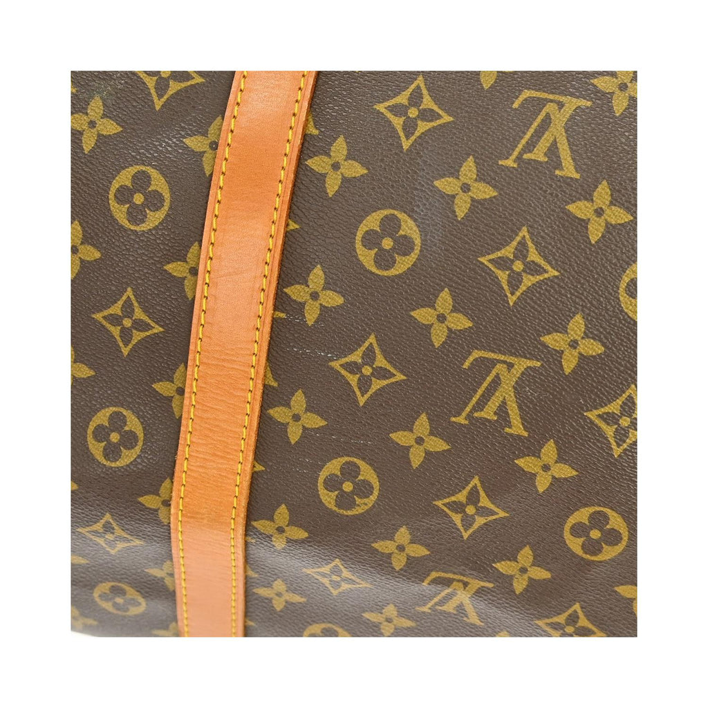 Louis Vuitton Keepall Bandoulière 60 Canvas Travel Bag - Brown