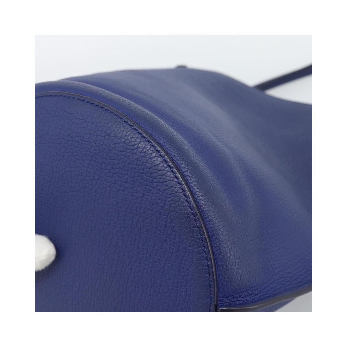 Sac À Main Celine Big Bag Bucket Nano Cuir - Bleu