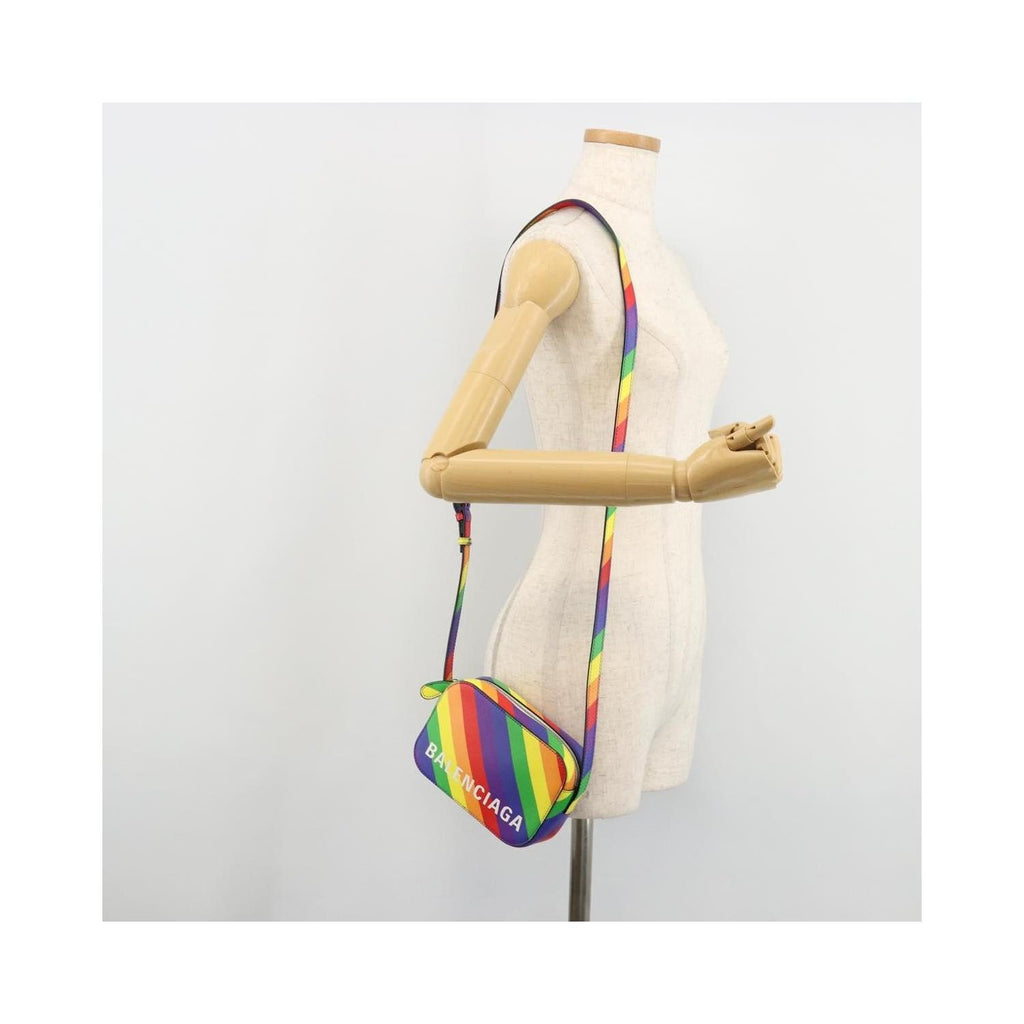 Sac Porté Épaule Balenciaga Everyday Camera Small Cuir - Multicolore