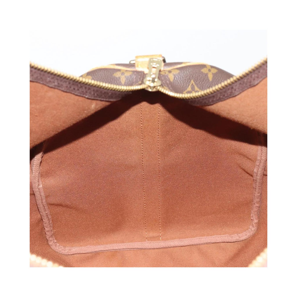 Sac De Voyage Louis Vuitton Keepall Bandoulière 60 Toile - Marron