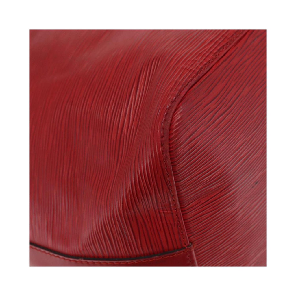 Sac Porté Épaule Louis Vuitton Petit Noe Medium Cuir - Rouge