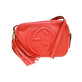 Sac Porté Épaule Gucci Soho Disco Small Cuir - Rose