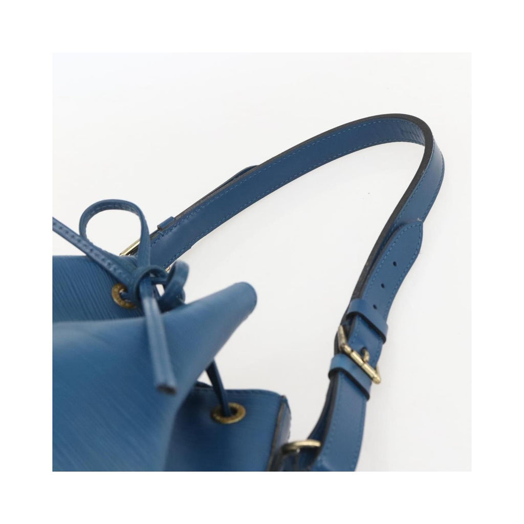 Sac Porté Épaule Louis Vuitton Noe Large Cuir - Bleu