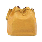 Sac Porté Épaule Louis Vuitton Petit Noe Medium Cuir - Jaune