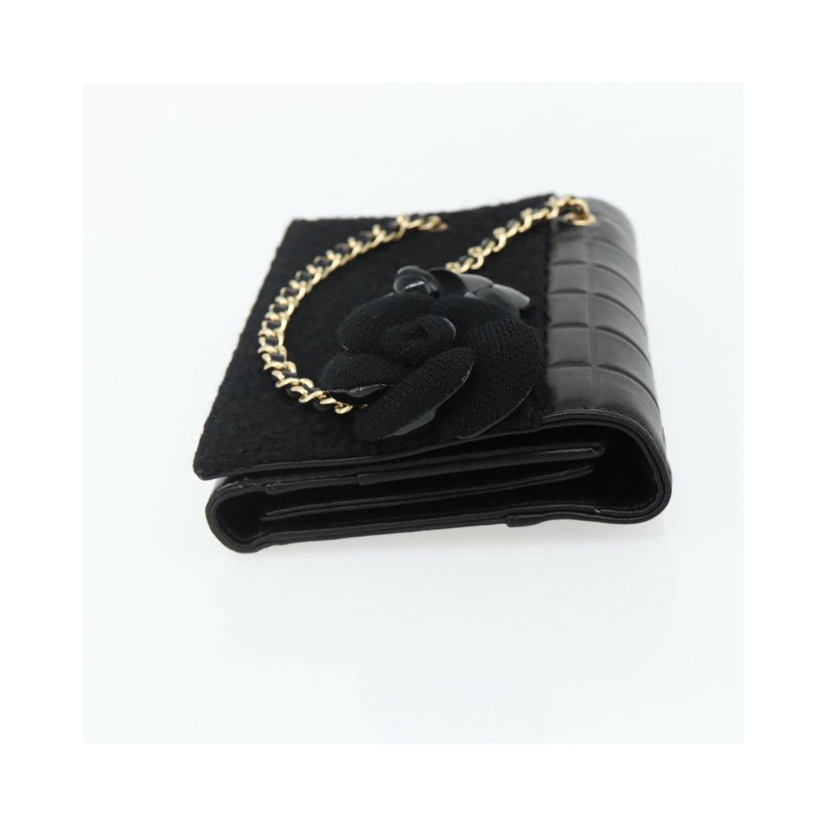 Pochette Chanel Flap Clutch Cuir - Noir