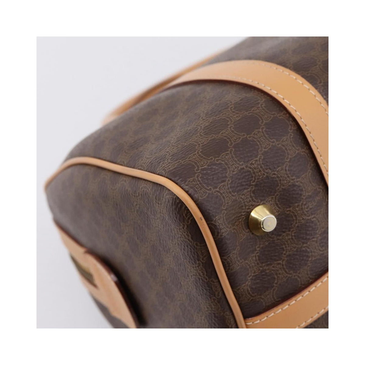 Sac À Main Celine Boston Small Pvc - Marron