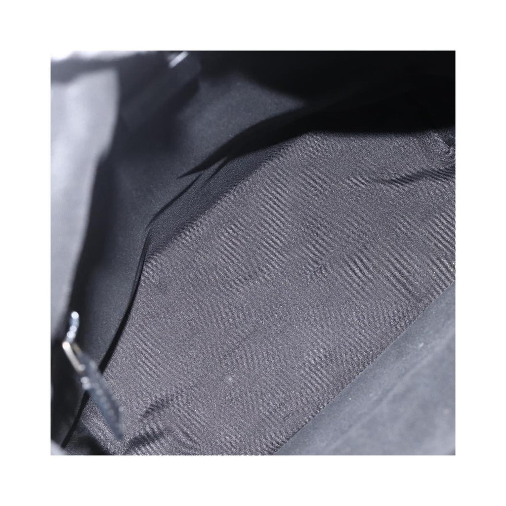 Cabas Gucci Vintage Front Pocket Tote Toile - Noir