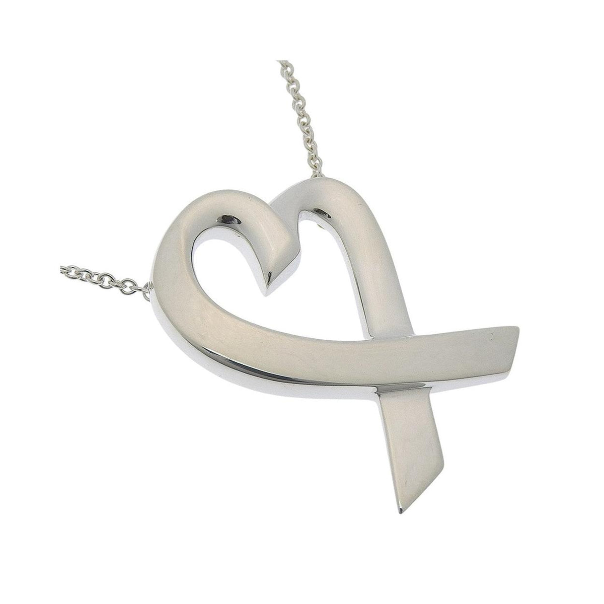 Collier Tiffany & Co. Paloma Picasso Loving Heart Silver - Argent