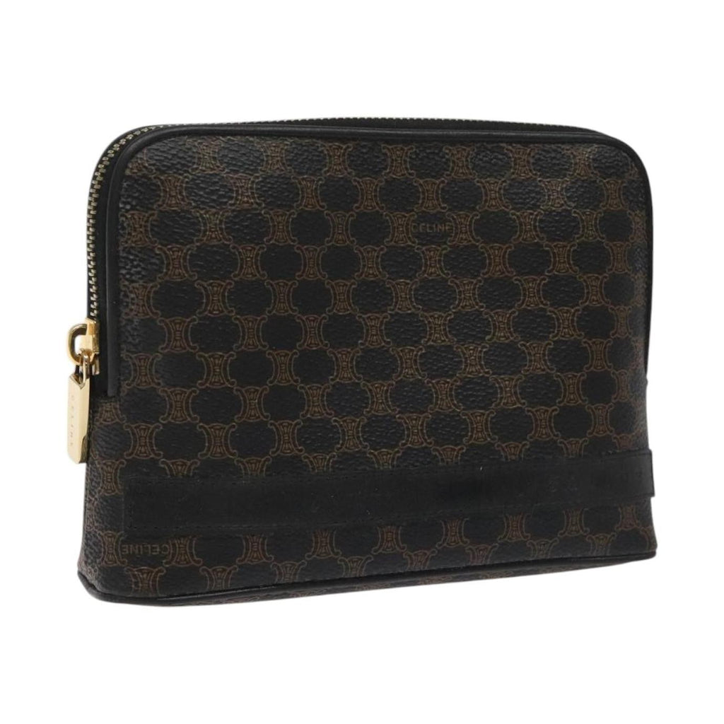 Imagen del producto Celine Macadam Pochette de lona y cuero