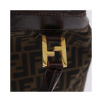 Sac À Main Fendi Vintage Zucca Toile - Marron