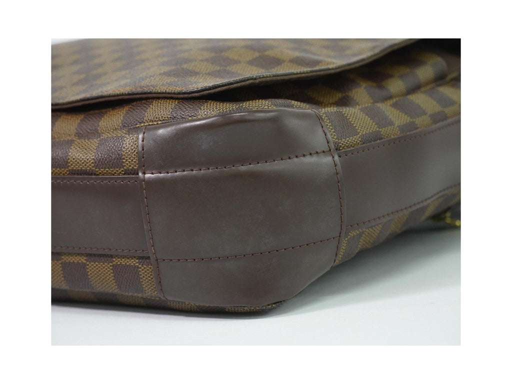 Borsa a spalla Louis Vuitton Bastille PM in tela - Marrone