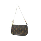 Pochette Louis Vuitton Mini Pochette Accessoires Mini Cuir - Marron