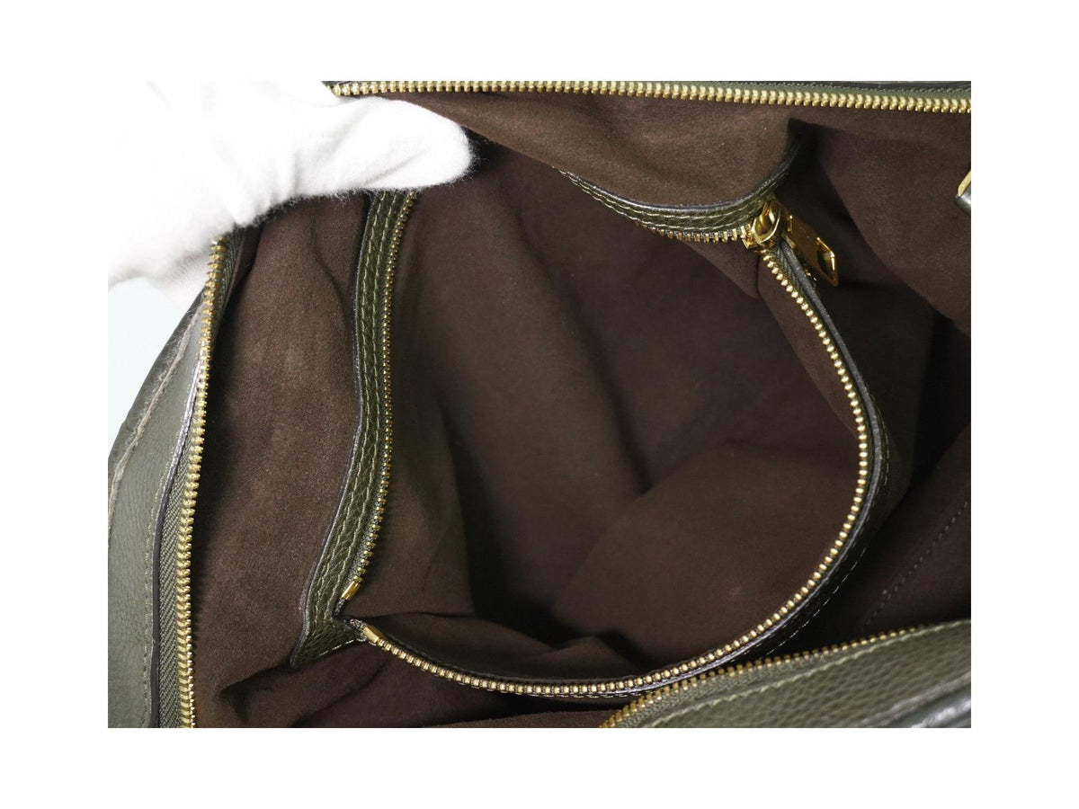 Sac À Main Louis Vuitton Stellar Pm Cuir - Kaki
