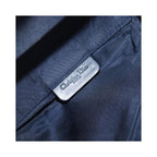 Pochette Christian Dior Saddle Zip Toile - Bleu Marine