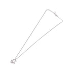 Collier Christian Dior Vintage Dior Logo Metal - Argent