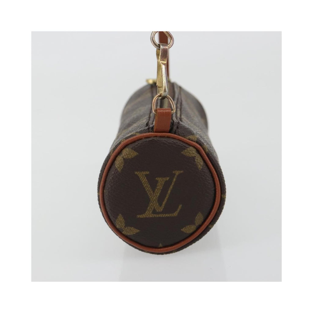Pochette Louis Vuitton Pochette Papillon Unique Toile - Marron