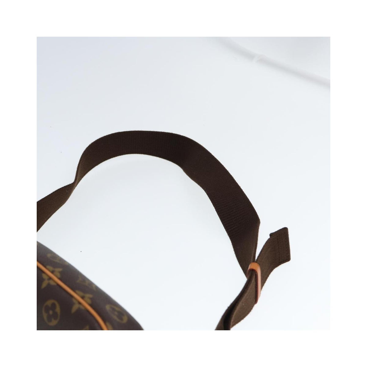 Bolso de mano Louis Vuitton Pochette Gange de lona - marrón