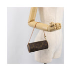 Louis Vuitton - Papillon mini pouch in canvas - Brown
