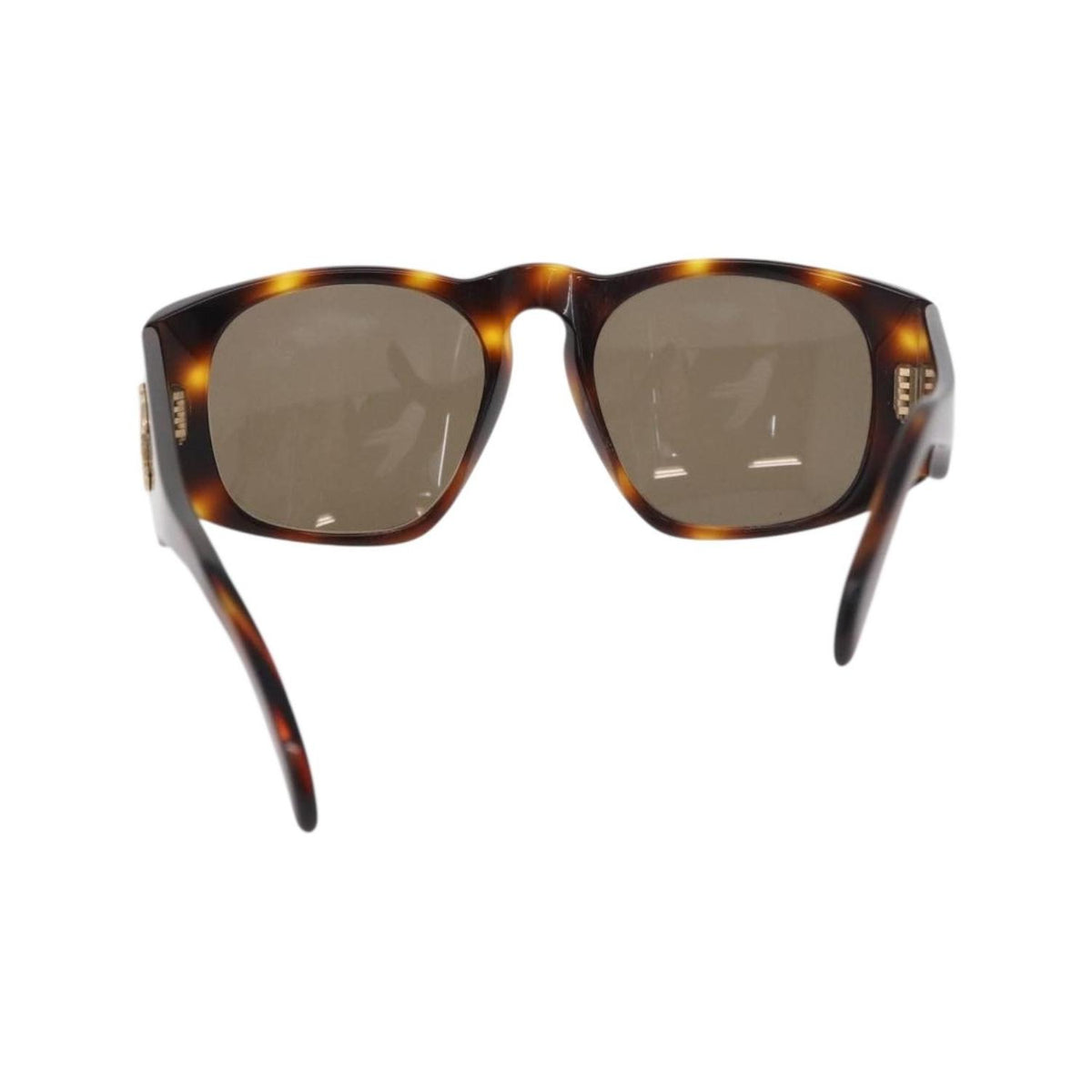 Lunettes De Soleil Chanel Logo Cc Plastic - Marron