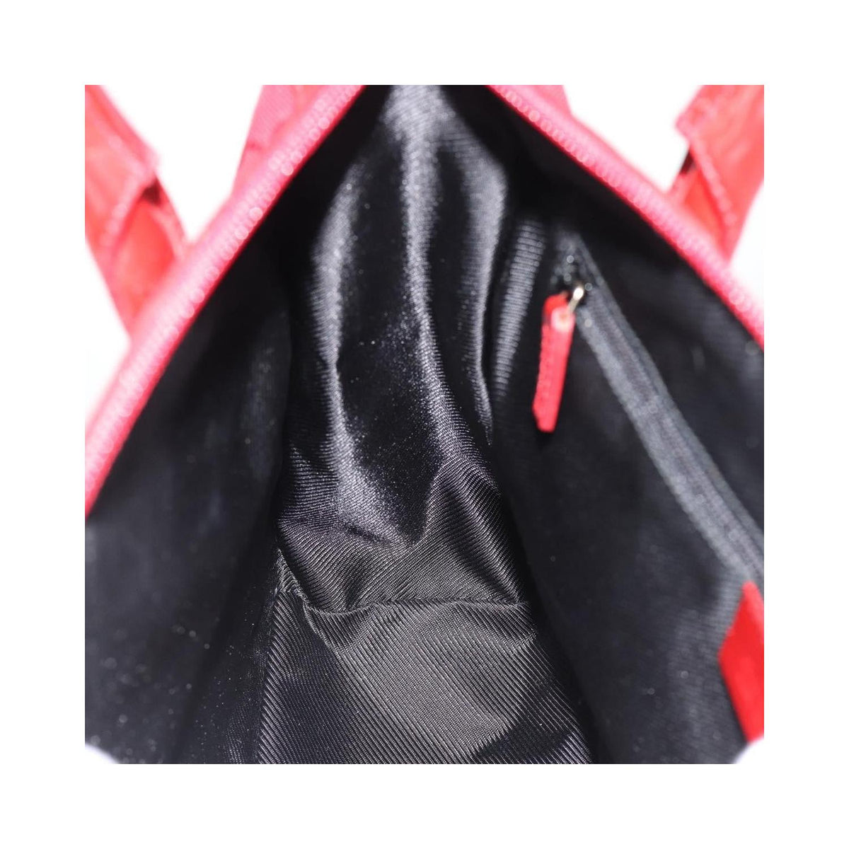 Sac À Main Gucci Structured Top Handle Open Tote Large Toile - Rouge