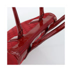 Sac À Main Gucci Structured Top Handle Open Tote Large Toile - Rouge