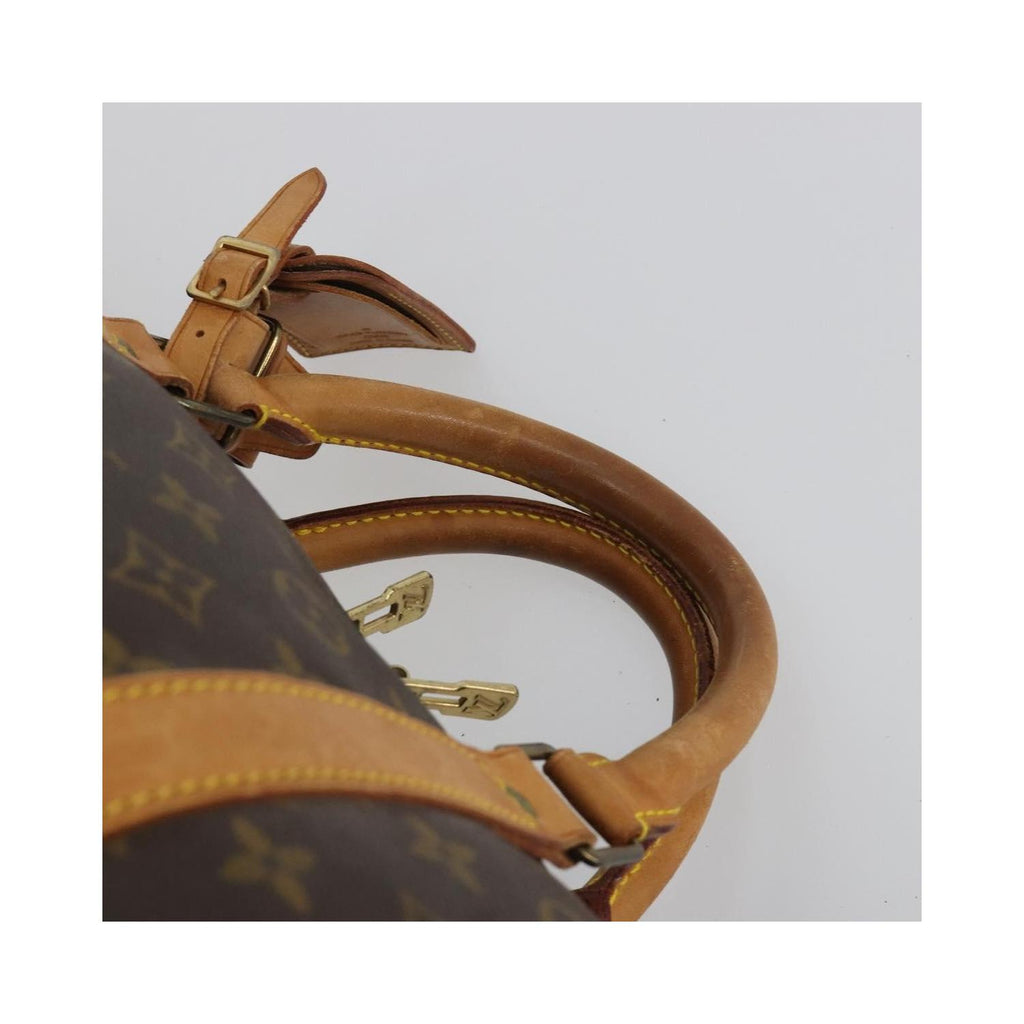 Sac De Voyage Louis Vuitton Keepall Bandoulière 60 Toile - Marron
