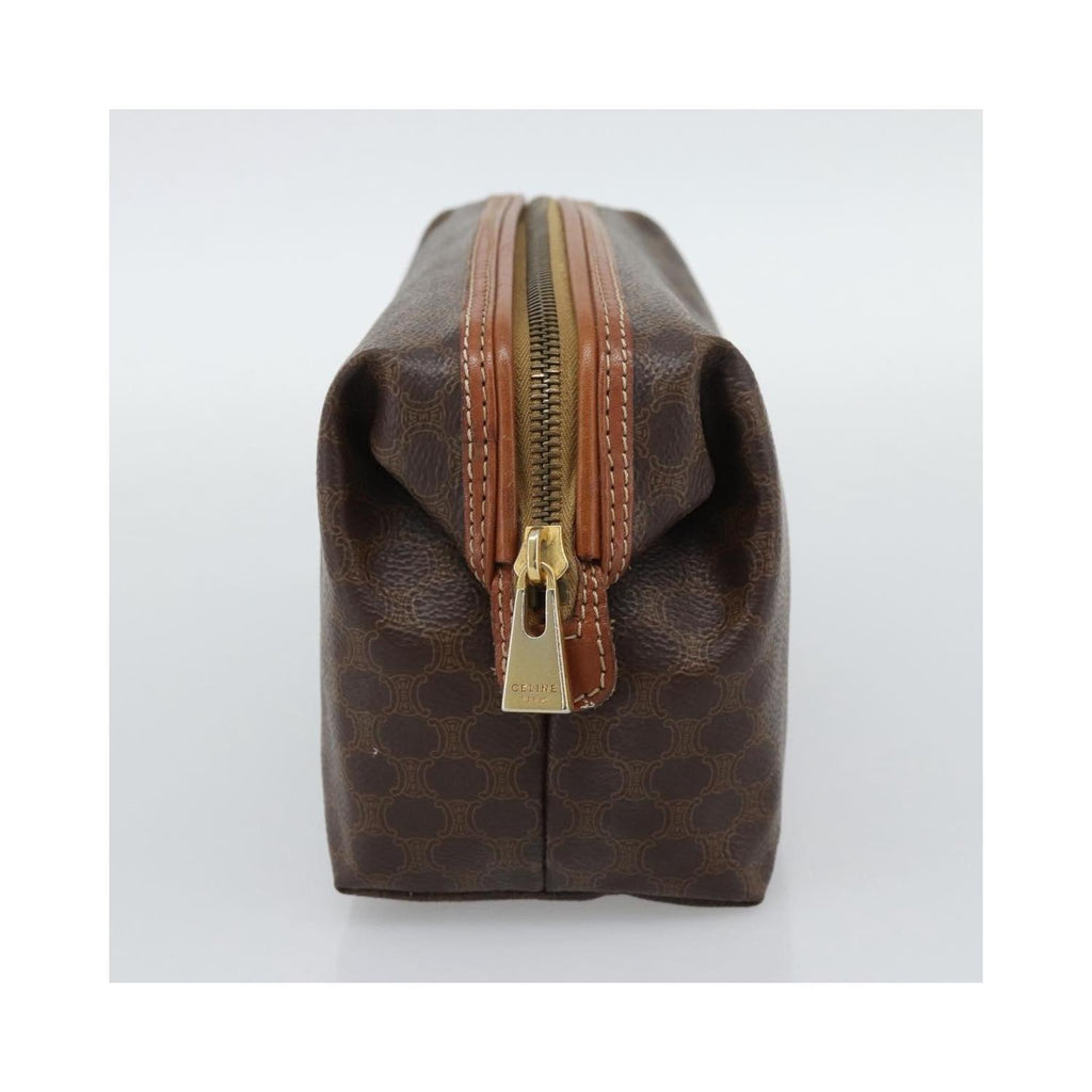 Pochette Celine C Macadam Toile - Marron