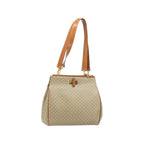 Cabas Celine Vintage Macadam Shopper Medium Toile - Beige